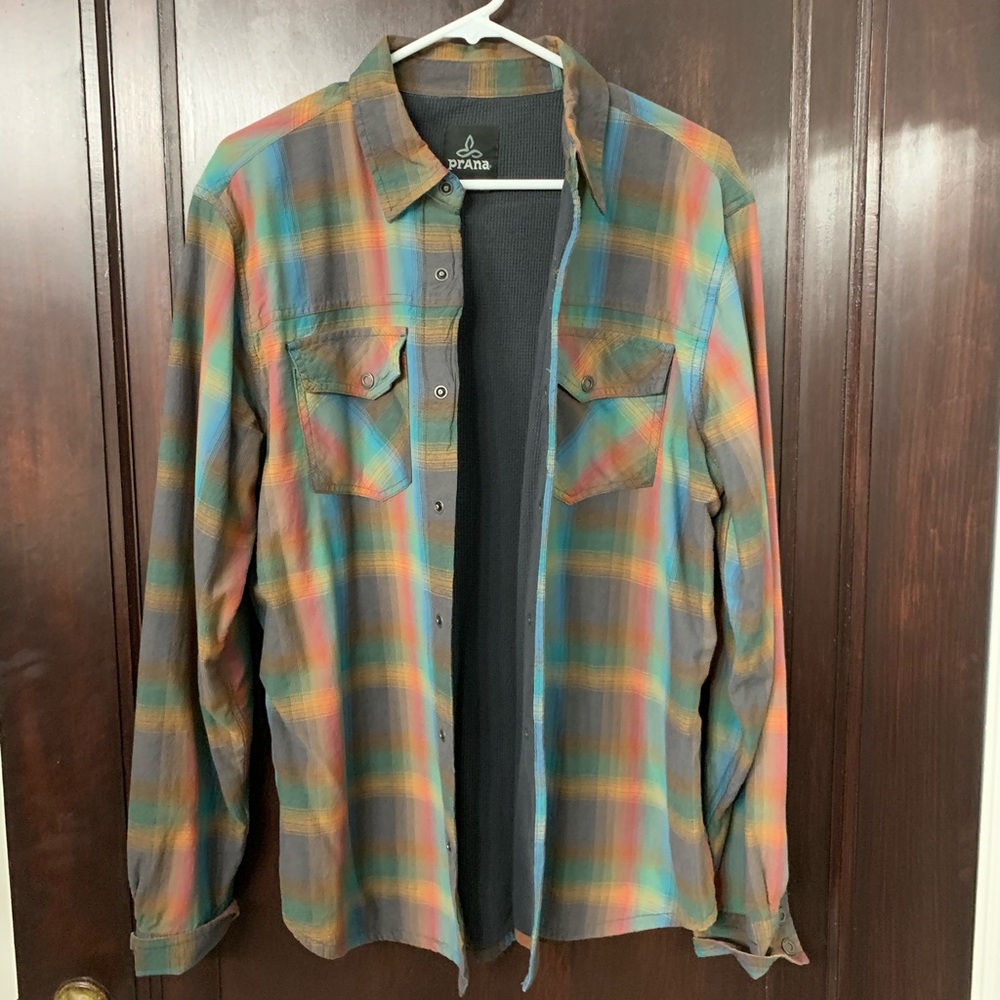 Men’s PrAna shirt jacket, small